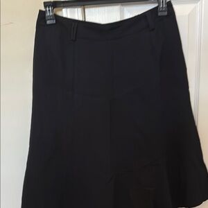 Alfani Black Knee-Length A-Line Skirt Cocktail